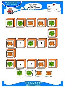 Çocuklar İçin toplam işlemi yaprak testleri 